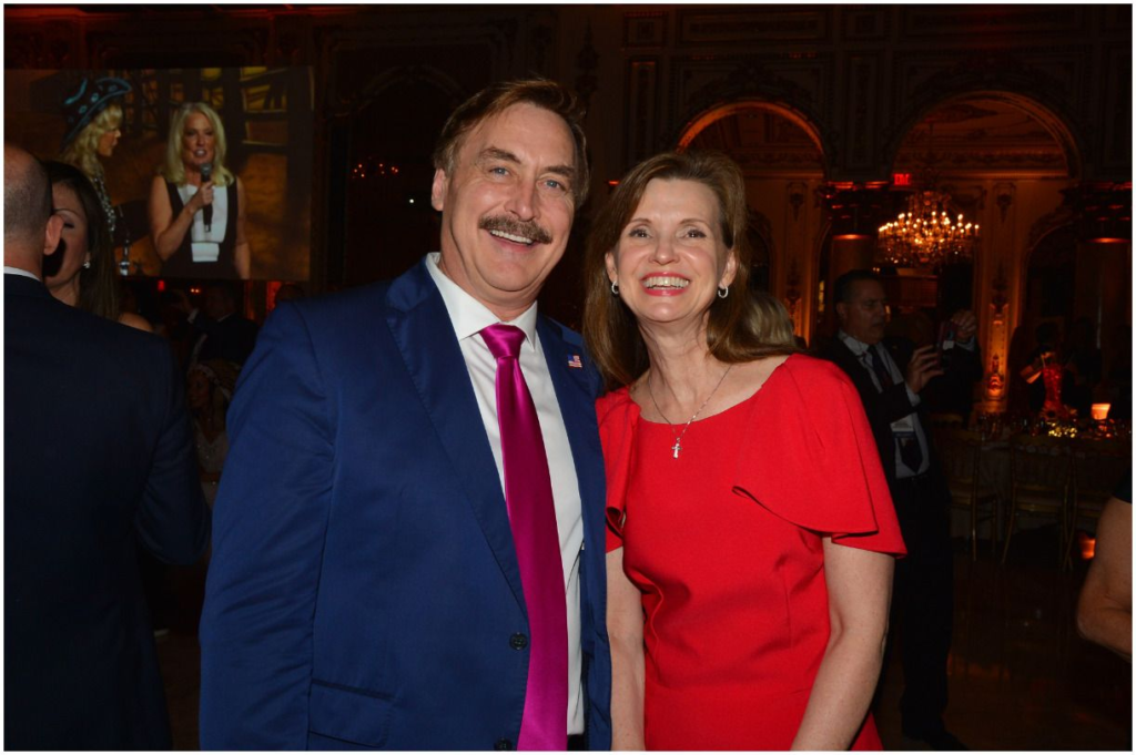 Dallas Yocum and Mike Lindell